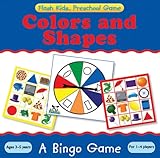 Colors & Shapes Bingo Game Flash Cards (Flash Kids Preschool Games)-