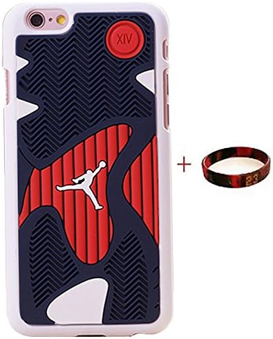 Huapusi Samsung Galaxy S7edge CASE,Shoes Showcase Jordan ,Michael Air Jordan For Samsung Galaxy S7edge Cover 3D Sneaker Sole Rubber,Rubber Feels Looks like the Sneaker Sole Thin For(blue red white)