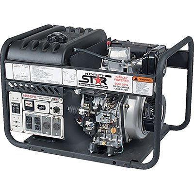 External hard drive:NorthStar Generator - 10 HP, 6500 Surge Watts, 6120 Rated Watts, Diesel, Model# 165930