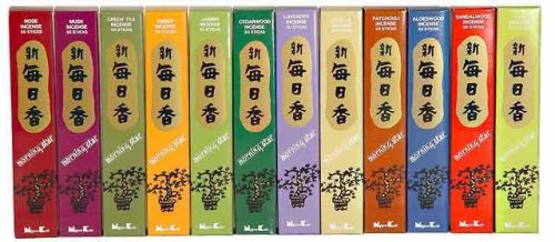 Morning Star Incense - 12 Fragrance Assortment