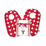 Larry the Lobster Baby Burp Cloth and Bib Gift Set by Maisey Mae Designs