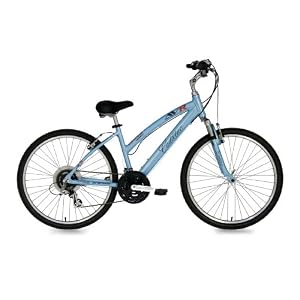 Cadillac Womens Avr 16-Inch Comfort Bike, Light Blue Finish
