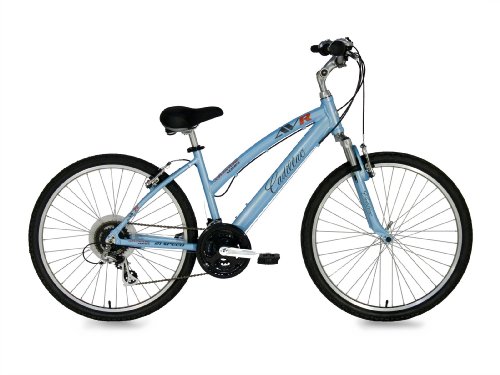 Cadillac Womens Avr 16-Inch Comfort Bike, Light Blue Finish