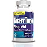 Sleep Aid-NightTime Sleep Aids for Adults, 60 Capsules, 30 Day Supply, Rest and Restore
