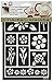 FolkArt Peel and Stick Painting Stencil, 30459 Floral