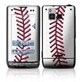 Baseball Design Protective Skin Decal Sticker for LG Dare Cell Phone