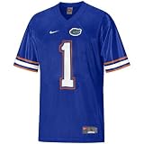 Nike - Nike Florida Gators #1 Royal Blue Twilled Football Jersey