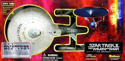 Childrens Toyshop  Toys : Star Trek II: The Wrath of Khan 25th Anniversary U.S.S. Enterprise NCC-1701