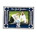 New York Yankees Art Glass Horizontal Frame