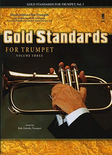 Gold Standards For Trumpet Volume 3 Book And CD (Music Minus One)
