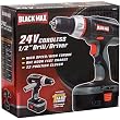 Black Max 24V Cordless 1/2 inch Drill/Driver