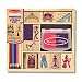 Melissa & Doug Wooden Princess Stamp Set