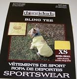 Vo-Toys Doggie Duds Bling Tee Shirt 14Kt XSmall