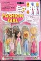 Fashion Girl - Dress Up Doll with Snap-on Pieces