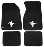Lloyd Floor Mats 94-04 Mustang Parchment w/ Beige Pony