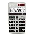 SHARP 手帳タイプ電卓 税計算 演算状態表示 早打ち ツインパワー 大型表示 EL-W222-X