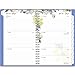 AT-A-GLANCE 2014–2015 Academic Year Tina's Garden Weekly and Monthly Planner, Wirebound, 4.88 x 8 Inch Page Size (104-200A)