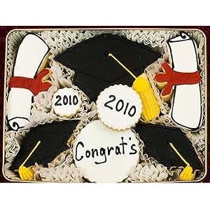 Graduation Sugar Cookie Gift Tin by Wisconsinmade