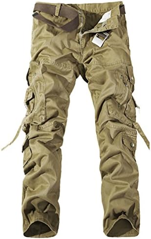 Men's Cargo Pants, Canvas, khaki