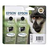 2 x cartouches Epson T0891 - noir