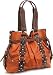Leather ''Marcela'' Tote By Vitalio - Dark Blue or Orange