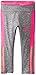 adidas Little Girls' Performance Tight Legging, Dark Grey, 6