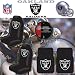 NFL Oakland Raiders Car Seat Covers, Floor Mats and Steering Wheel Cover Set