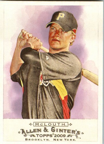 2009 Topps Allen & Ginter Baseball Card #219 Nate McLouth Pittsburgh Pirates - MINT Condition - Shipped In Protective ScrewDown Display Case!