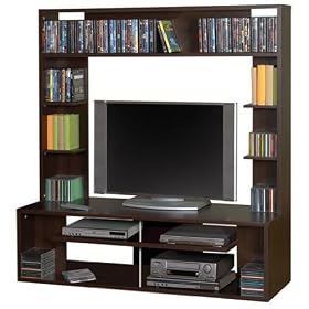 Stylish Home Theatre LCD TV Cabinet with Shelf Storage