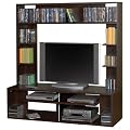 TV-Medienwand Anbauwand TV & Hifi M�bel (144x148x42, mehrere Etagen) choco/wenge