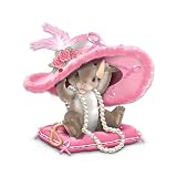 51ckaoPkmrL. SL160 photo 51ckaoPkmrL. SL160 Charming Tails Collectible Hats Off To A Cure Breast Cancer Awareness Figurine by The Hamilton Collection