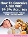 How To Conceive A Girl With 94.8% Accuracy