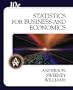 Statistics for Business and Economics (with CD-ROM)