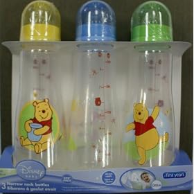 Disney 3 standard bottles BPA FREE