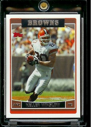 2006 Topps # 183 Kellen Winslow - Cleveland Browns - NFL Football Cards