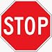 18x18 Stop Sign - Aluminum with EG Reflective