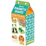 Mudpuppy Animals of the World Wooden Magnetic Sets