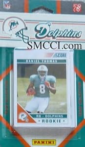 2011 Score Miami Dolphins Factory Sealed 12 Card Team Set. Players Include Ronnie Brown, Ricky Williams, Karlos Dansby, Jake Long, Davone Bess, Chad Henne, Cameron Wake, Brandon Marshall, Anthony Fasano, Daniel Thomas, Clyde Gates and Mike Pouncey.
