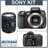 Sony Alpha DSLR-A350 Digital SLR Camera Body with 14.2 Megapixel & 2.7 LCD Screen with the 16-105mm f/3.5-5.6 DT SLR Wide-Range Zoom Lens