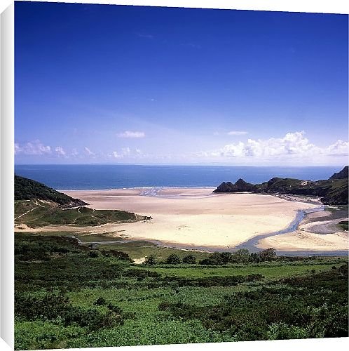 Canvas Prints of Gower Peninsula from Country Life Canvas Prints of Gower Peninsula from Country Life