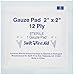 North by Honeywell 020583 Sterile Pads, 2-Inch x 2-Inch, 6 per unit