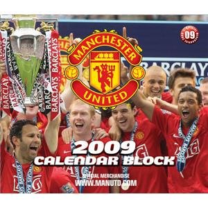 Manchester United 2009 Desk Block Soccer Calendar