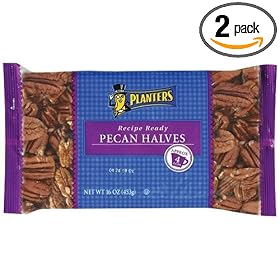 Planters Pecan Halves, 16-Ounce Packages (Pack of 2)