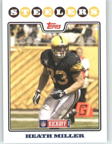 2008 Topps Kickoff #34 Heath Miller - Pittsburgh Steelers (Football Cards)
