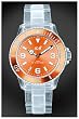 Ice-Watch - Classic Collection - Transparent Orange - Medium ( 43 mm )