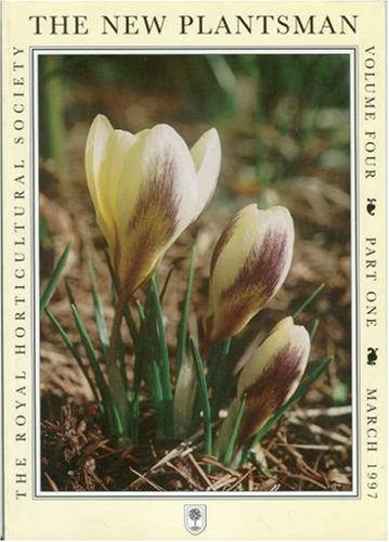 Cover image : The New Plantsman: Volume Four, Part One, March 1997