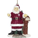 Texas A&M Aggies NCAA Welcome Home Santa Tree Ornament