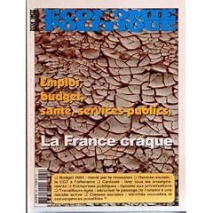 ECONOMIE ET POLITIQUE du 01-07-2003 SOMMAIRE - EDITORIAL - CONSOLIDER LES IDEES DE TRANSFORMATION SOCIALE PAR ALAIN BOCQUET - POLITIQUE ECONOMIQUE - BUDGET 2004 - AU RISQUE D'UNE RECESSION PAR YVES DIMICOLI - SOMMET FRANCO-ALLEMAND - UN BESOIN DE RELANCE PAR Y D - FACE A BRUXELLES - PROTESTATION ET FUITE EN AVANT EN 2003 PAR Y D - BUDGET 2004 - HANTE PAR LA RECESSION ET LA FINANCE PAR Y D - SOCIAL - RENTREE SOCIALE - QUATRE QUESTIONS A J-C LE DUIGOU - EMPLOI-FORMATION - AERONAUTIQUE - L'EMPL...