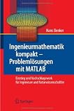 Produkt-Bild: Ingenieurmathematik kompakt - Probleml&ouml;sungen mit MATLAB: Einstieg und Nachschlagewerk f&uuml;r Ingenieure und Naturwissenschaftler