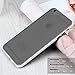 iPhone 6 Plus Case, LoHi iPhone 6s Plus Case [Extra Front Raised Lip] Back Shell Bumper Case Durable TPU Cover Slim Protective Case for Apple iPhone 6 6s Plus 5.5 Inch - Smoke Grey/White